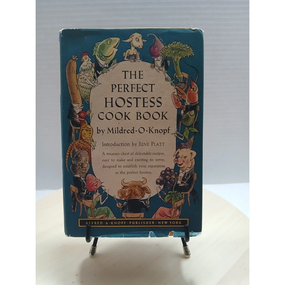 Vintage The Perfect Hostess Cook Book 1964 with Dust Jacket